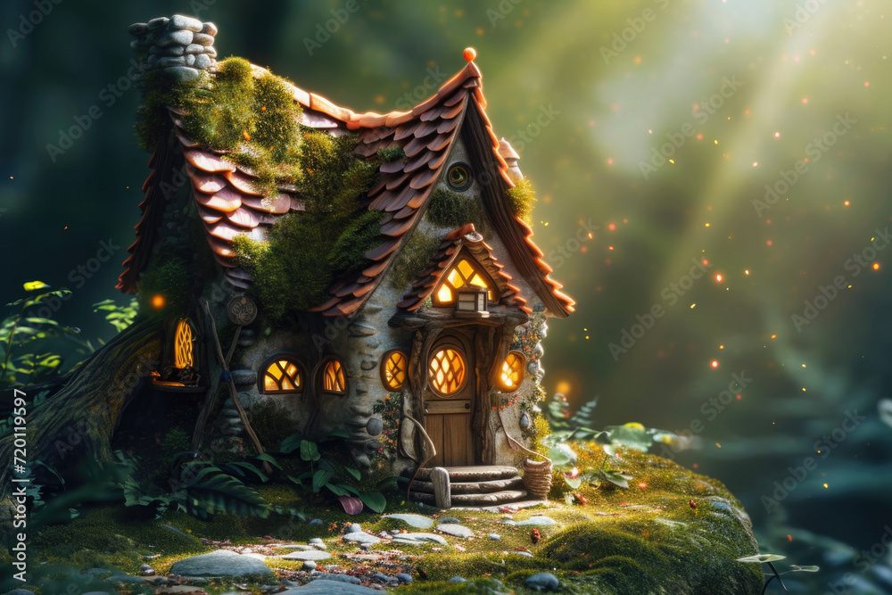 Fairytale Magic House in the Forest