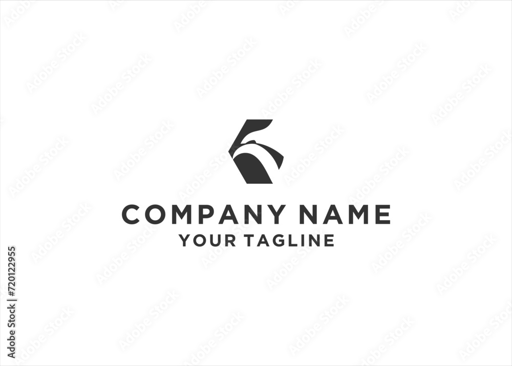 Initial Letter K With Eagle Falcon Logo Design Vector Illustration Initial Letter K With Eagle Falcon Logo Design Vector Illustration