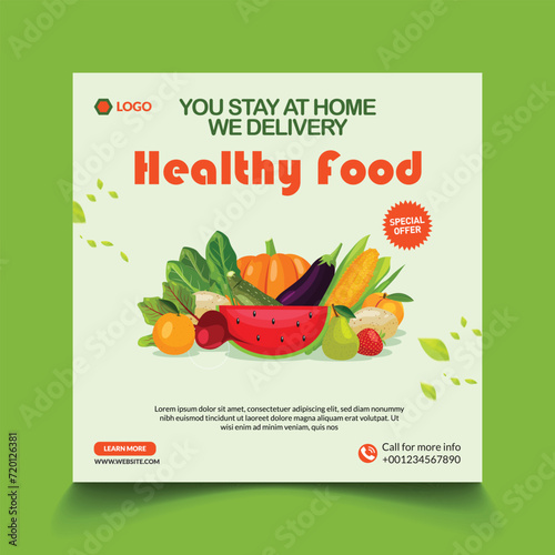 Healthy food clean eating selection fruit, vegetable, seeds, superfood, cereal, leaf vegetable