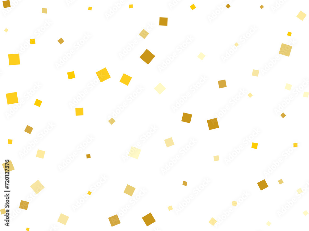 Yellow Squares Confetti Yellow Squares Confetti