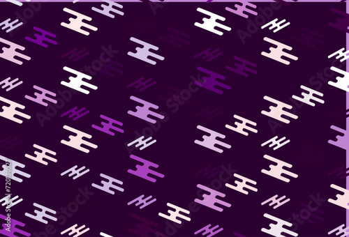Light Purple vector template with repeated sticks.