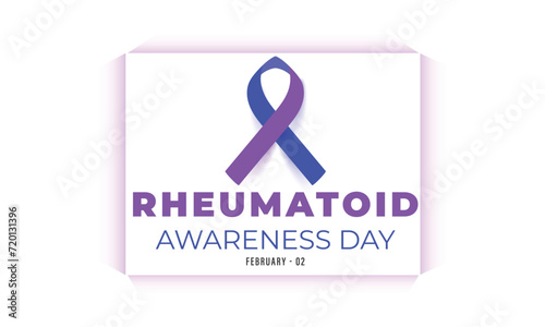 Rheumatoid Awareness Day. background, banner, card, poster, template. Vector illustration.