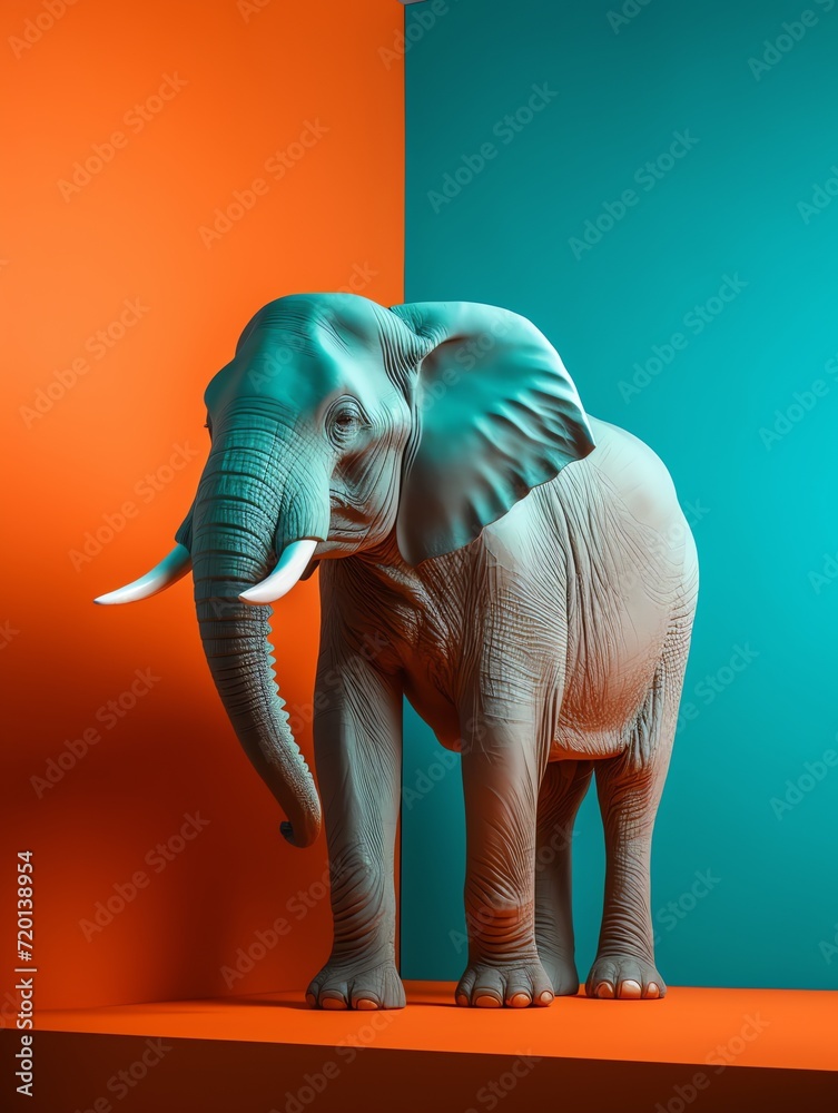 Photo an elephant