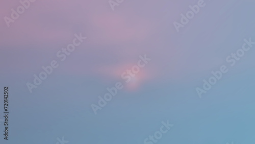 abstract background The sun rises in the morning. Thailand. Purple, black, white, light blur gradient. Sun, sky, water, nature, clouds, landscape, dawn, beautiful, evening, dusk, orange, horizon