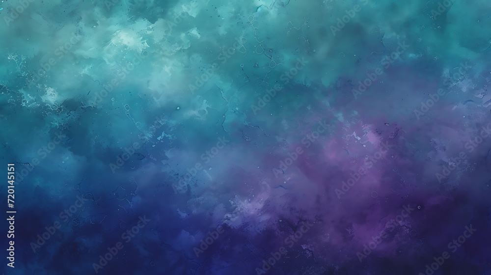 Enchanting aurora borealis-inspired gradient with shades of lavender, teal, and indigo, featuring a grainy texture for a mystical-themed design