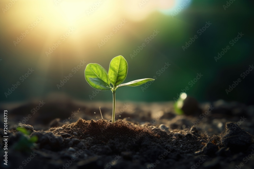 Earth Day: Green Sprout, Ecology, Organic Food, Planting Trees, Agriculture Earth Day: Green Sprout, Ecology, Organic Food, Planting Trees, Agriculture