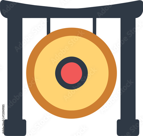 japanese gong, icon