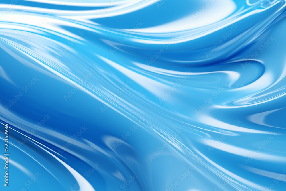 glossy blue liquid oil paint opaque, surface waves, background glossy blue liquid oil paint opaque, surface waves, background