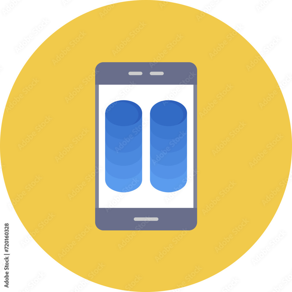 Storage icon vector image. Can be used for Mobile UI & UX. Storage icon vector image. Can be used for Mobile UI & UX.
