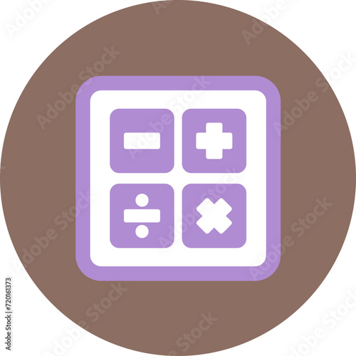 Math Symbols icon vector image. Can be used for School.