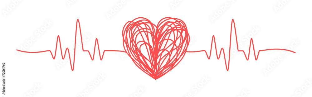 Tangled grungy heart scribble hand drawn with thin line, divider shape. Png clipart isolated on transparent background Tangled grungy heart scribble hand drawn with thin line, divider shape. Png clipart isolated on transparent background