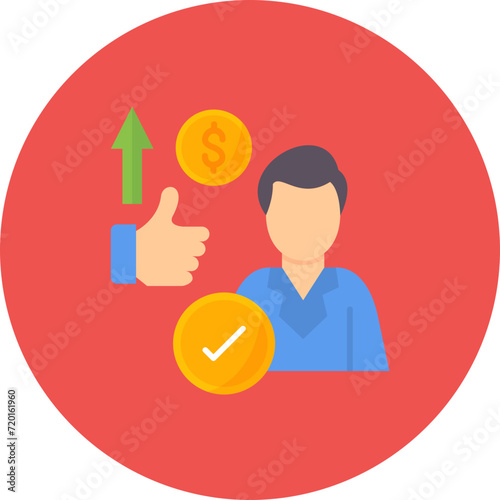 Performance Appraisal icon vector image. Can be used for Human Resource.