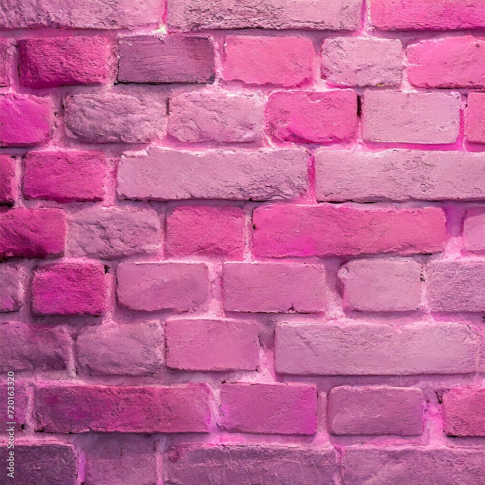 Pastel pink colorful brick wall as background. Pastel pink colorful brick wall as background.