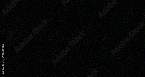 Vhs signal noise and glitches recording