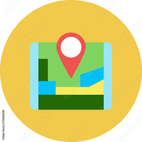 Free Download GPS icon vector image. Can be used for Taxi Service. - GFXLoad