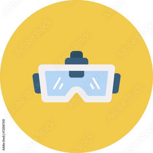 Vr Glasses icon vector image. Can be used for Virtual Reality.