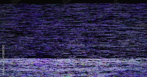 Vhs noise and glitches overlay