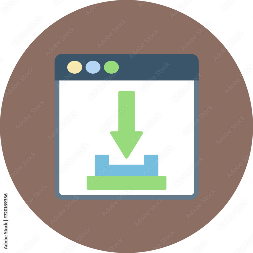 Download icon vector image. Can be used for User Experience. Download icon vector image. Can be used for User Experience.
