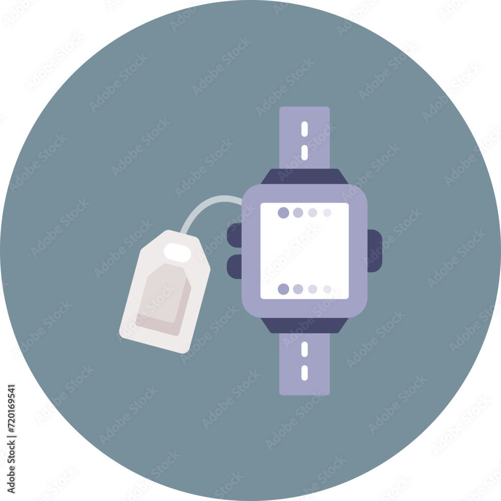 Wristwatch Sale icon vector image. Can be used for Shopping Friday.