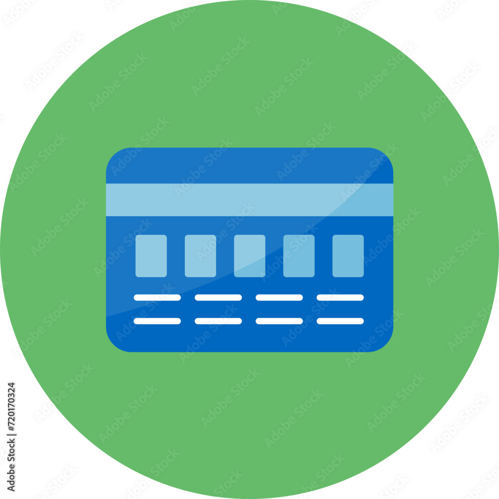 Credit Card icon vector image. Can be used for Business and Finance. Credit Card icon vector image. Can be used for Business and Finance.