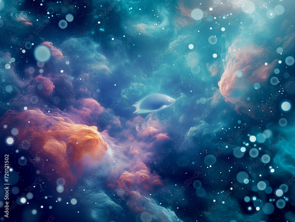 background with space underwater background with space underwater