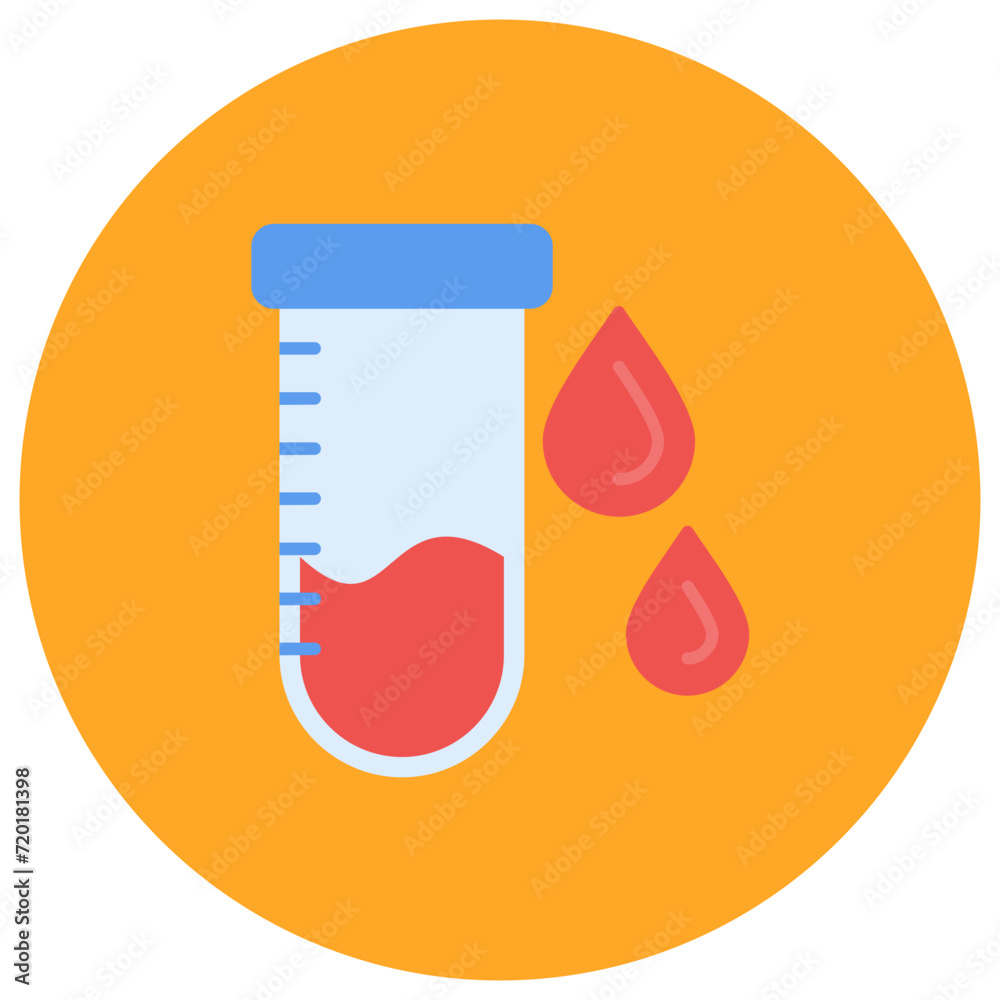 Blood Test icon vector image. Can be used for Health Checkup. Blood Test icon vector image. Can be used for Health Checkup.