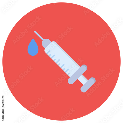 Injections icon vector image. Can be used for Health Checkup.