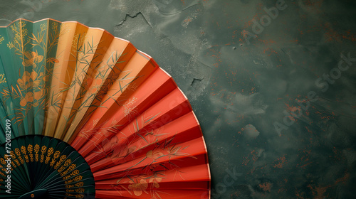 Kamiogi Japanese Folding Fan: Elegant Japanese touch meets practical folding convenience. Artistic design for modern coolness. Perfect for a classy lifestyle.