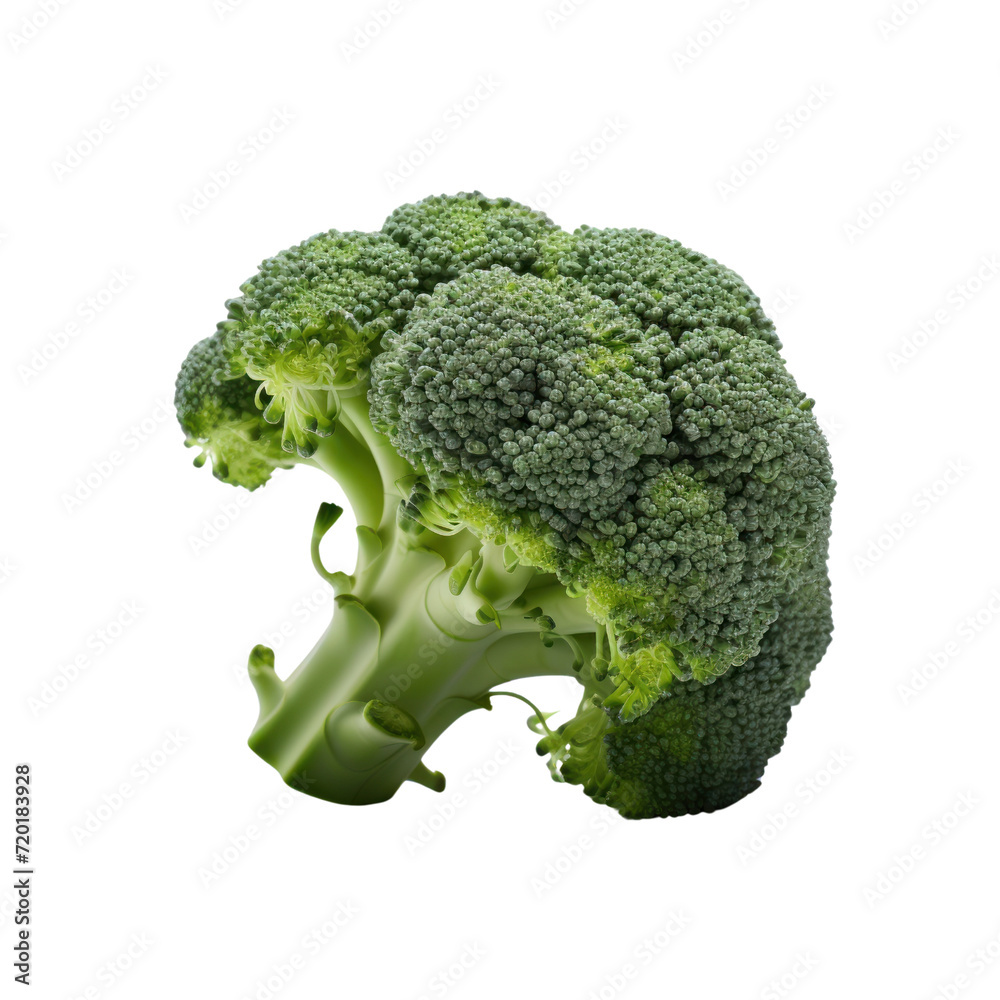 Fresh broccoli isolated on transparent background. Fresh broccoli isolated on transparent background.