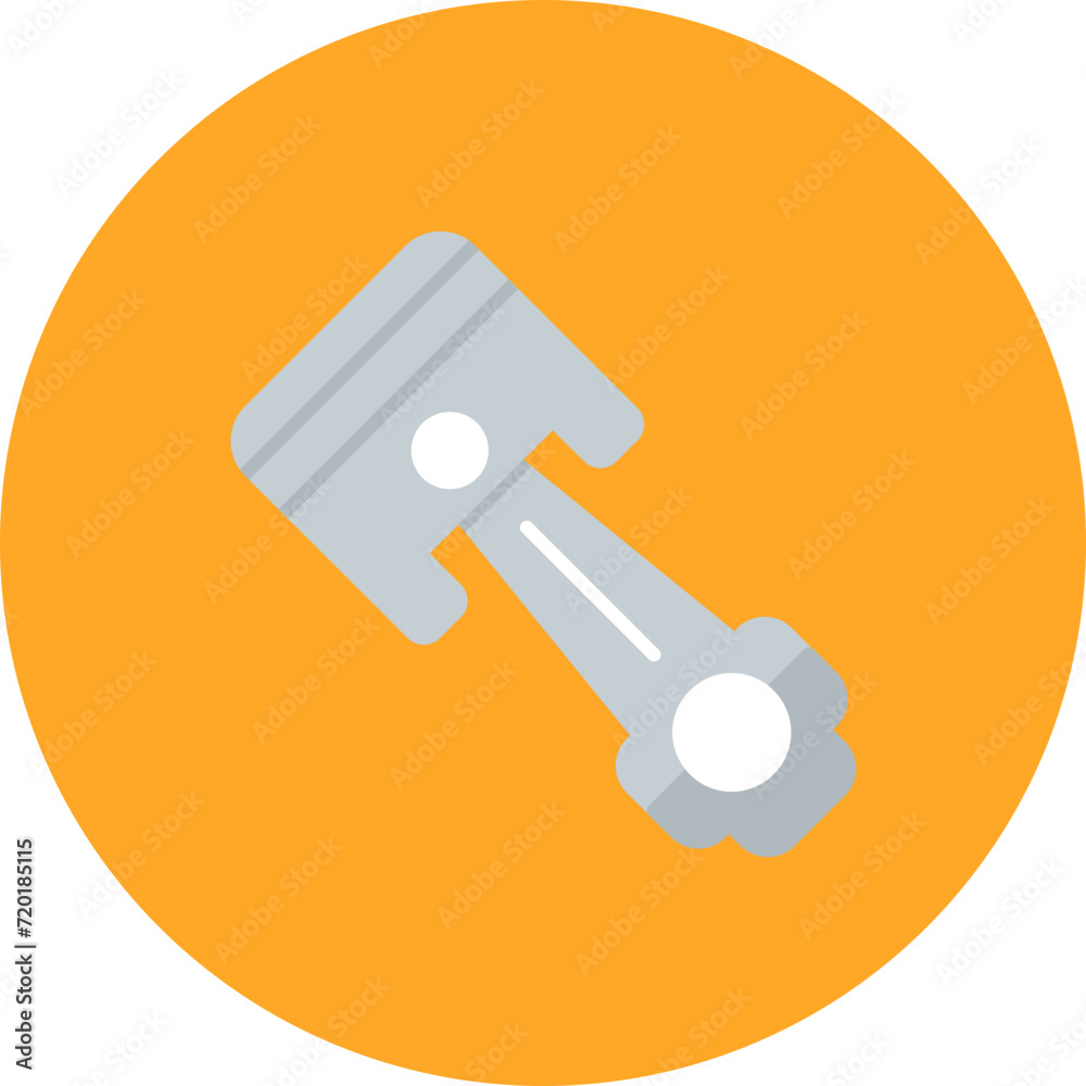 Piston icon vector image. Can be used for Auto Racing. Piston icon vector image. Can be used for Auto Racing.