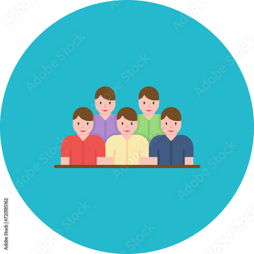 Spectator icon vector image. Can be used for Auto Racing.