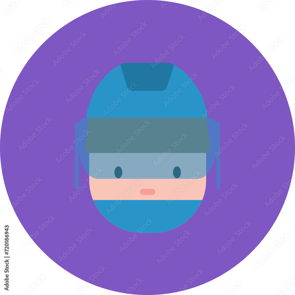 Helmet icon vector image. Can be used for Physical Fitness. Helmet icon vector image. Can be used for Physical Fitness.