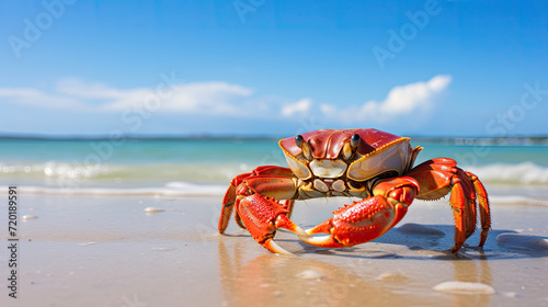 crab on the sand © PixelPulse