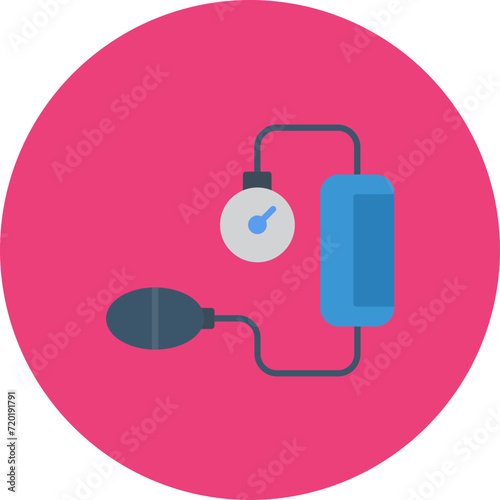 Tensiometer icon vector image. Can be used for Medicine I.