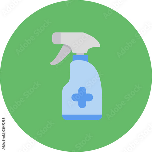 Antiseptic icon vector image. Can be used for Medicine.