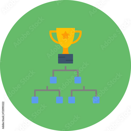 League icon vector image. Can be used for Soccer.