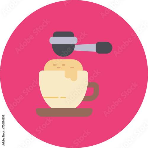 Expresso icon vector image. Can be used for Coffee Shop.