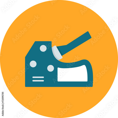 Tacker icon vector image. Can be used for Construction Tools.