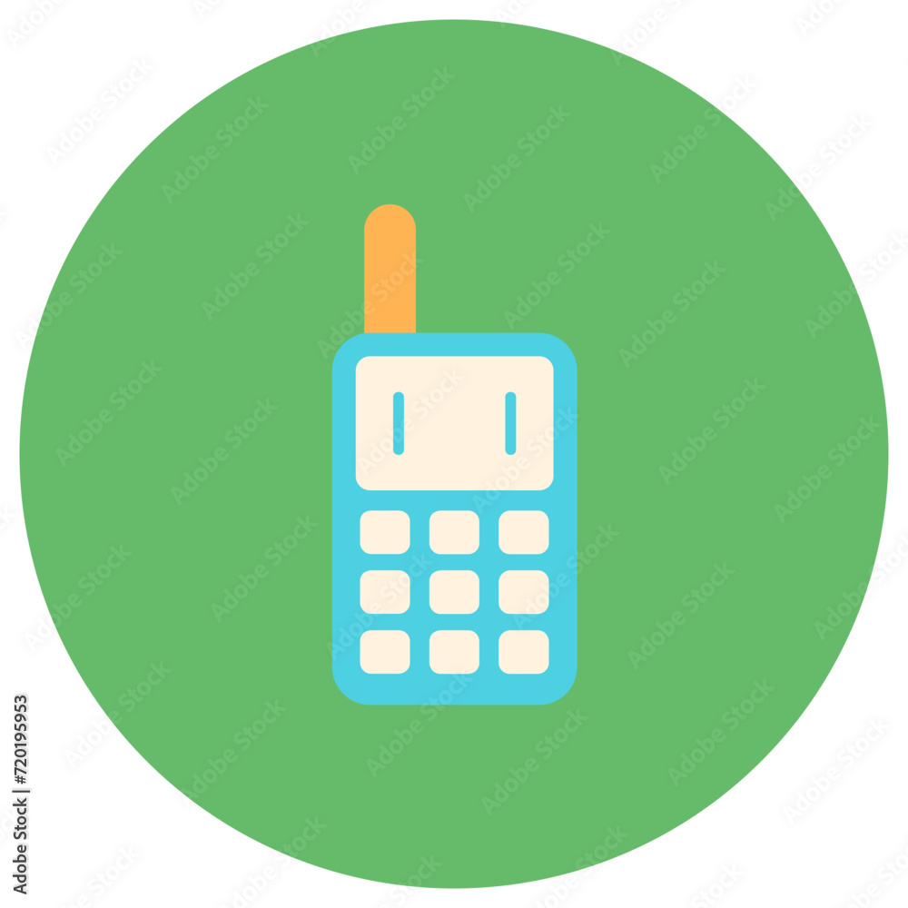 Walkie Talkie icon vector image. Can be used for Children Toys. Walkie Talkie icon vector image. Can be used for Children Toys.