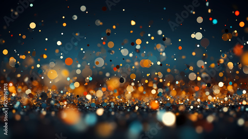 Glitter lights background banner. Colorful abstract background with glitter