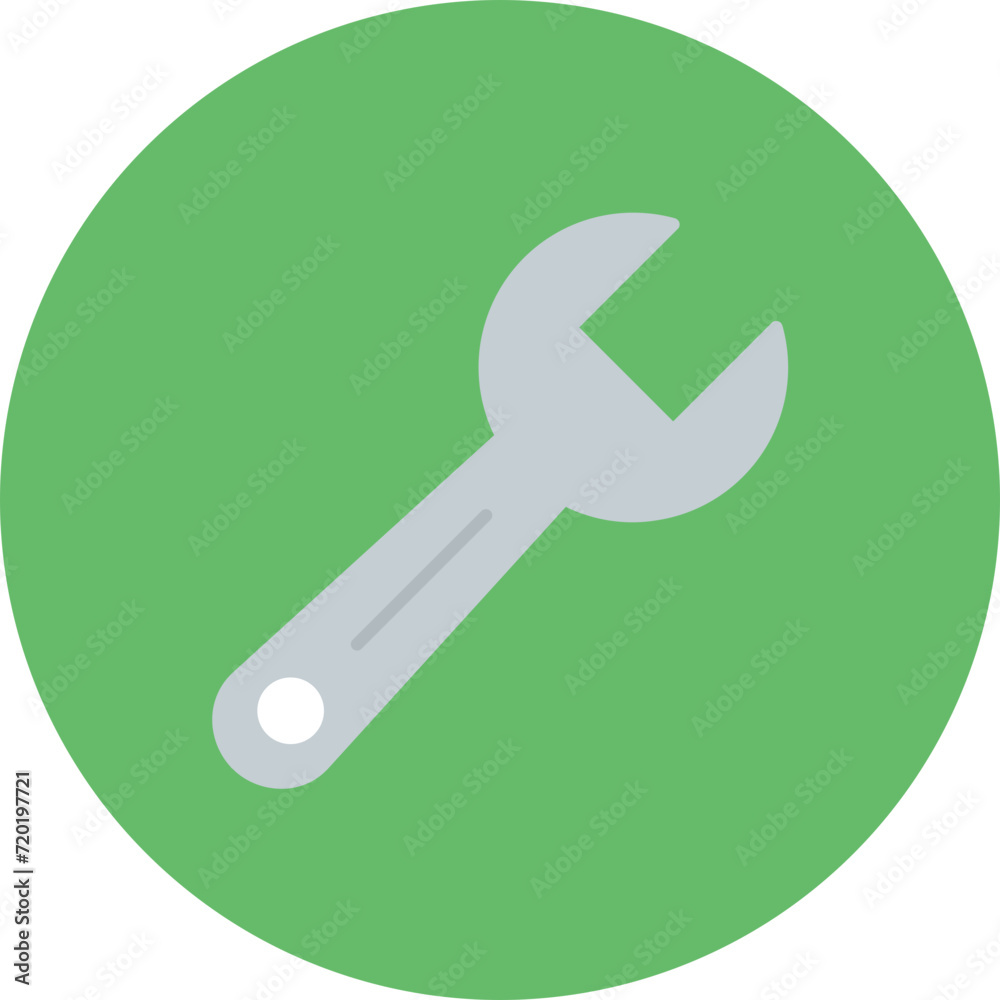 Wrench icon vector image. Can be used for Construction Tools. Wrench icon vector image. Can be used for Construction Tools.