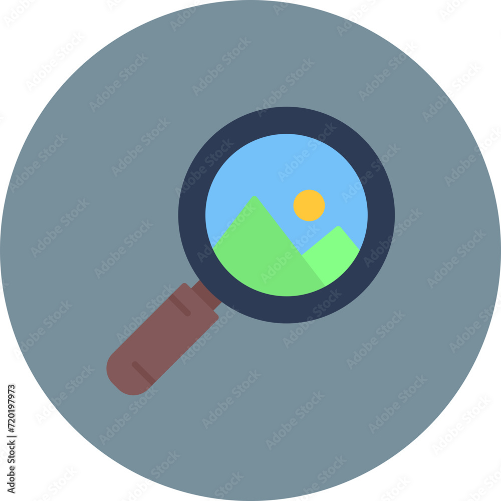 Search Image icon vector image. Can be used for Photography. Search Image icon vector image. Can be used for Photography.