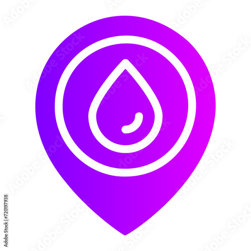 water gradient icon