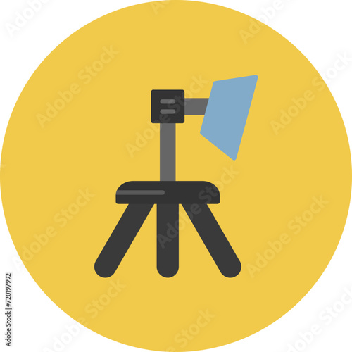 Softbox icon vector image. Can be used for Photography.
