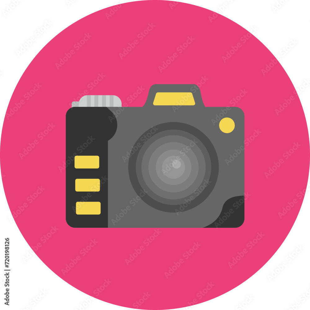 Dslr Camera icon vector image. Can be used for Photography. Dslr Camera icon vector image. Can be used for Photography.