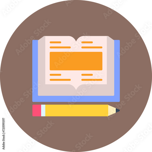 Back to School icon vector image. Can be used for Back to School.