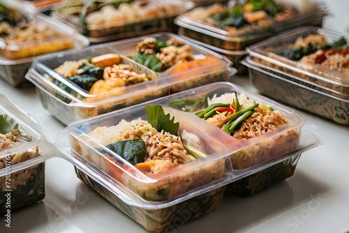 Savor the modern culinary delights neatly packed in boxed lunches. Convenient, delicious, and ready to elevate your dining experience.