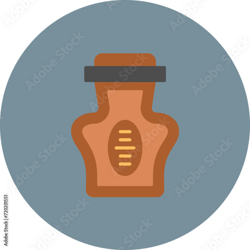 Ashes icon vector image. Can be used for Funeral.