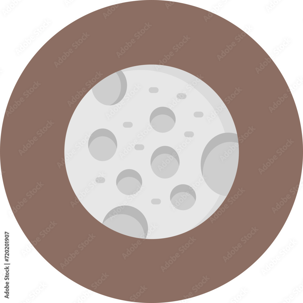Full Moon icon vector image. Can be used for Weather. Full Moon icon vector image. Can be used for Weather.