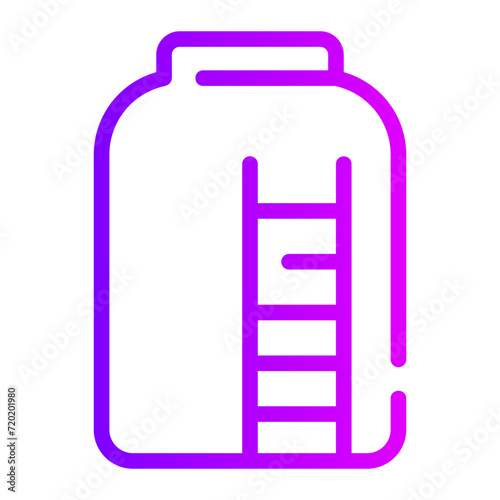 water tank gradient icon
